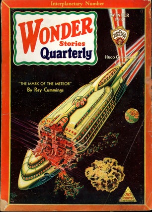 Item #30371 WONDER STORIES QUARTERLY. ed WONDER STORIES QUARTERLY. Winter 1931. . Hugo Gernsback,...