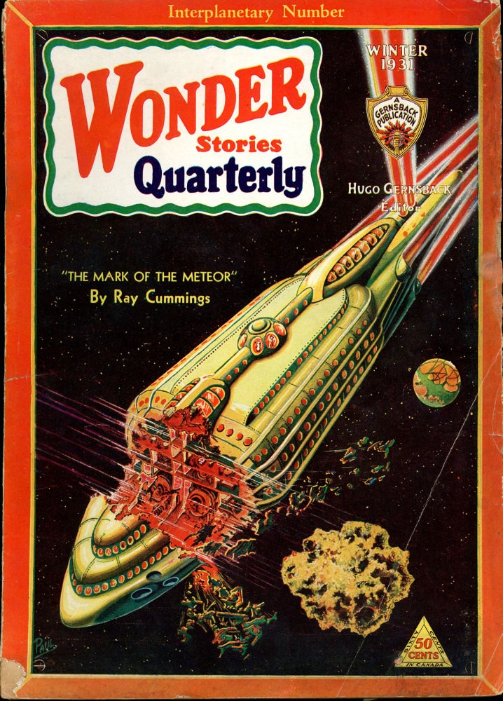 WONDER STORIES QUARTERLY. WONDER STORIES QUARTERLY. Winter 1931., Volume.