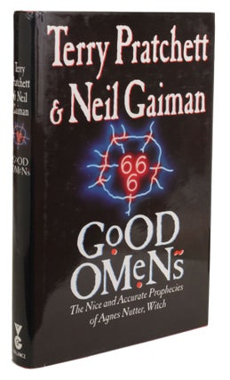Item #30422 GOOD OMENS: THE NICE AND ACCURATE PROPHECIES OF AGNES NUTTER, WITCH. Neil Gaiman,...