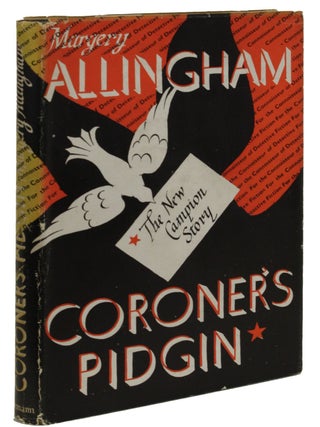 Item #30525 CORONER'S PIDGIN. Margery Allingham