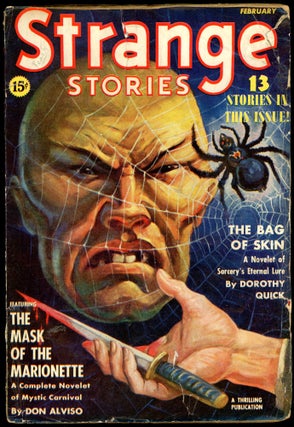 Item #30538 STRANGE STORIES. STRANGE STORIES. February 1940, No. 1 Volume 3