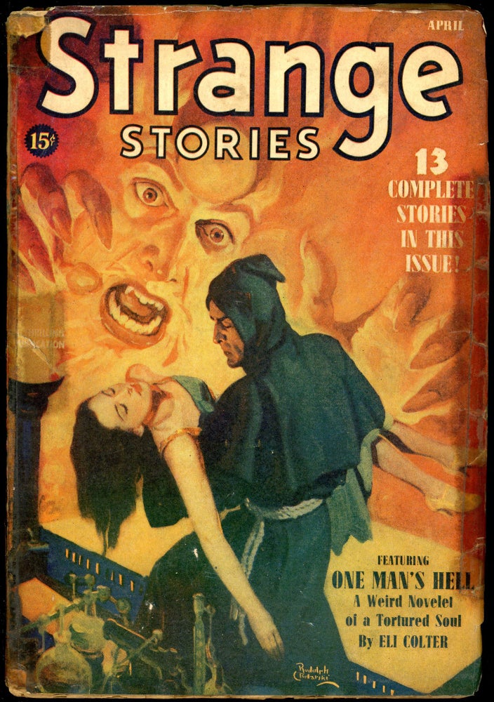 Item #30539 STRANGE STORIES. STRANGE STORIES. April 1940, No. 2 Volume 3.