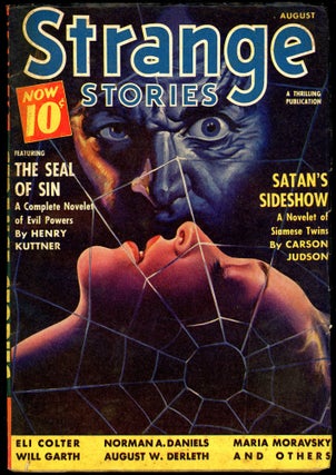 Item #30542 STRANGE STORIES. STRANGE STORIES. August 1940, No. 1 Volume 4