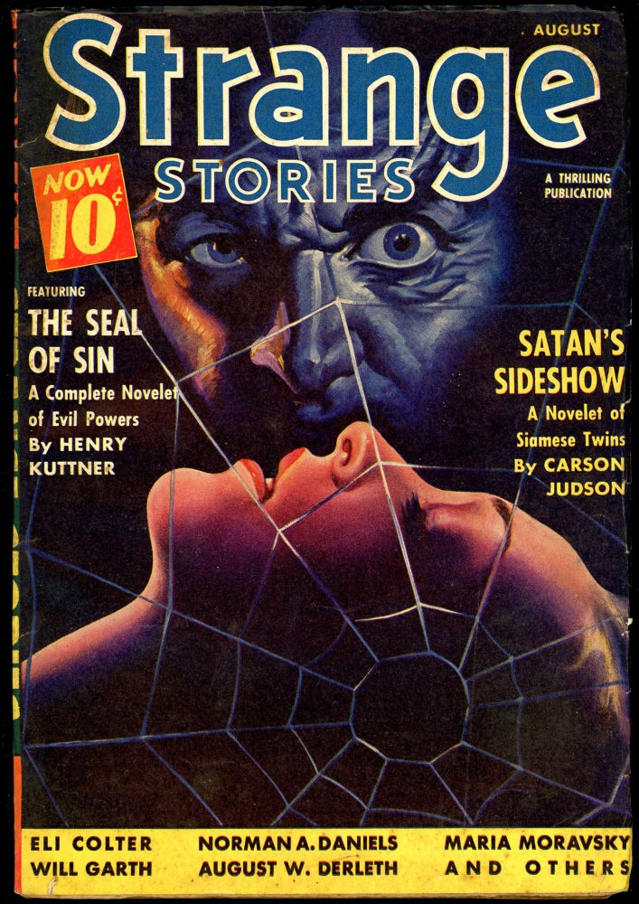 Item #30542 STRANGE STORIES. STRANGE STORIES. August 1940, No. 1 Volume 4.