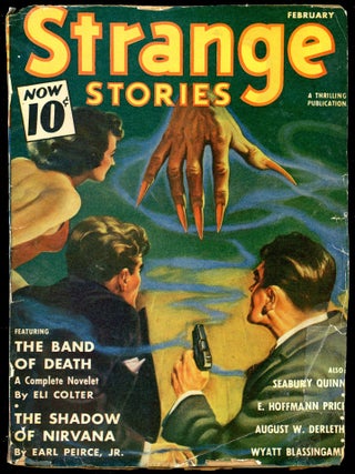 Item #30547 STRANGE STORIES. STRANGE STORIES. February 1941, No. 1 Volume 5