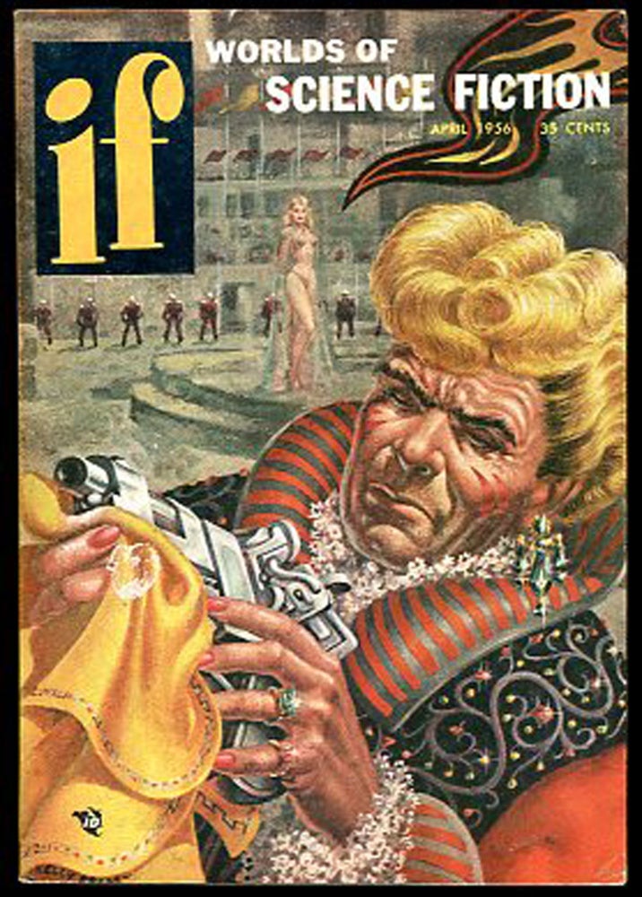 Item #30560 "Life Hutch" in IF. Harlan Ellison, IF: WORLDS OF SCIENCE FICTION. April 1956. . James L. Quinn, No. 3 Volume 6.