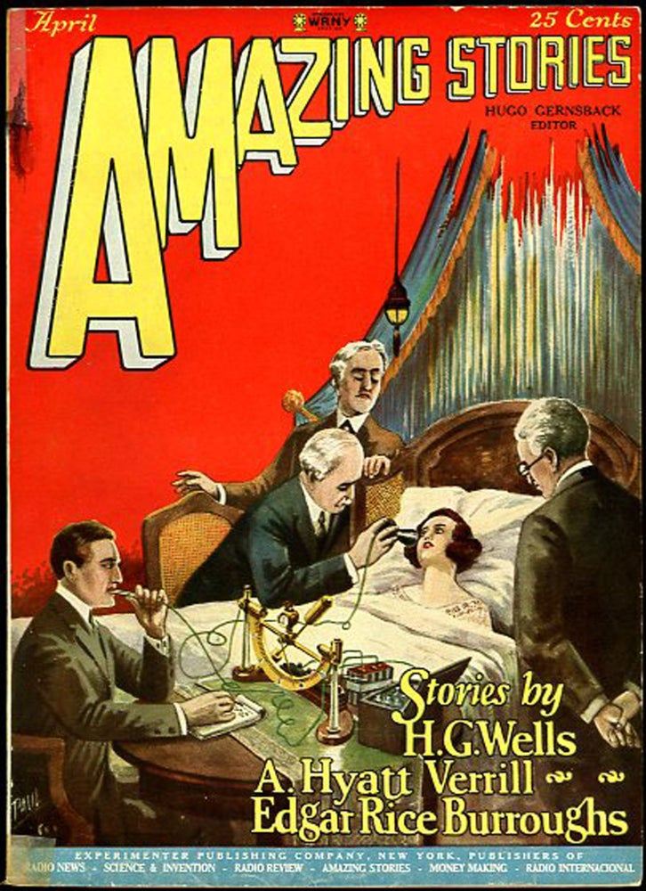 AMAZING STORIES. AMAZING STORIES. April 1927, volume 2.