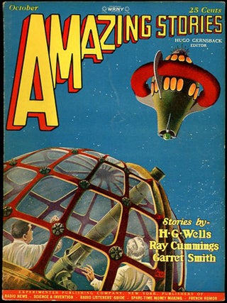 Item #30582 AMAZING STORIES. AMAZING STORIES. October 1927 ., Hugo Gernsback, number 7 volume 2