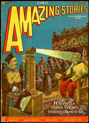 Item #30587 AMAZING STORIES. AMAZING STORIES. March 1928 ., Hugo Gernsback, number 12 volume 2