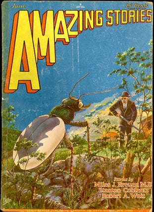 Item #30600 AMAZING STORIES. AMAZING STORIES. June 1929 ., Arthur H. Lynch, Number 3 Volume 4