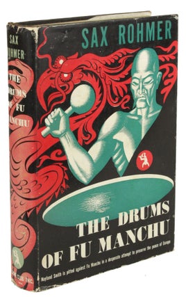 Item #30798 THE DRUMS OF FU MANCHU. Sax Rohmer, Arthur S. Ward