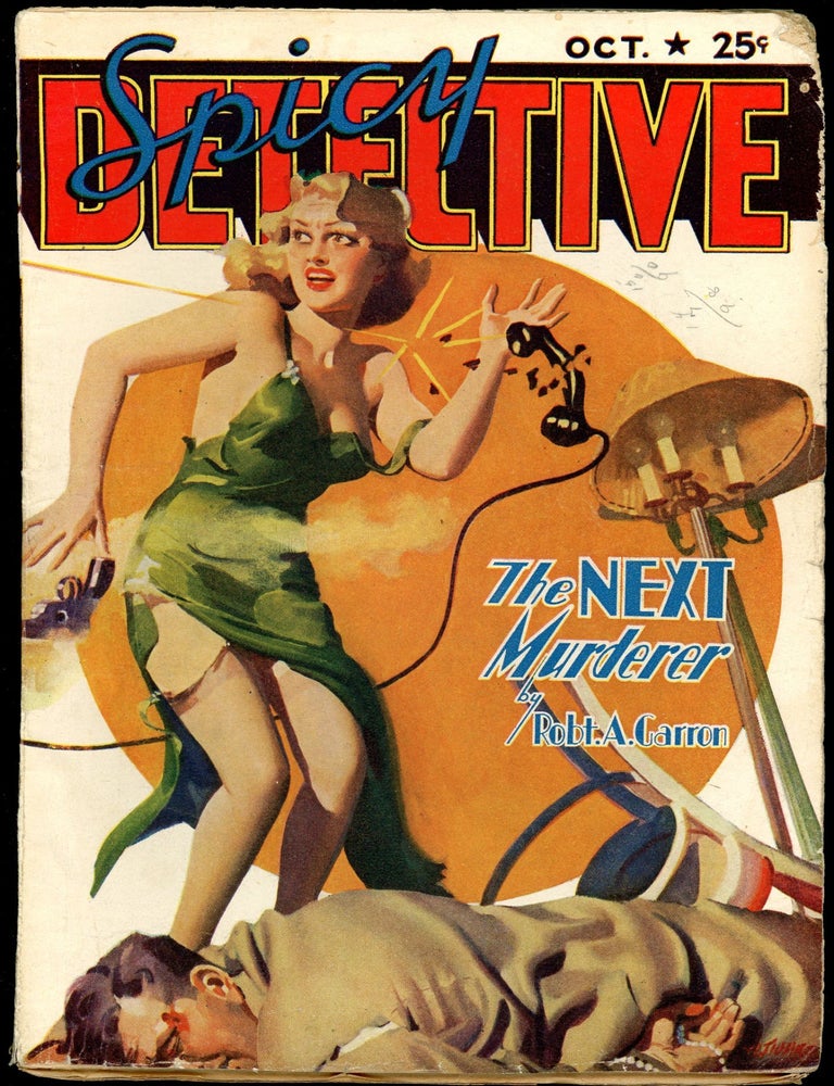 SPICY DETECTIVE STORIES. SPICY DETECTIVE STORIES. October 1939., Volume.