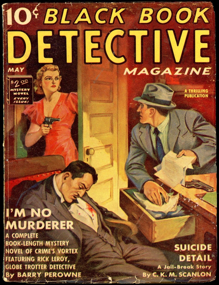 Item #30837 BLACK BOOK DETECTIVE. BLACK BOOK DETECTIVE. May 1939, No. 1 Volume 9.