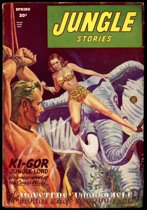 Item #30846 JUNGLE STORIES. 1946 JUNGLE STORIES. Spring, Volume 3 No. 6