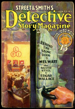 Item #30852 DETECTIVE STORY MAGAZINE. 1931 DETECTIVE STORY MAGAZINE. January 24, No. 5 Volume 124