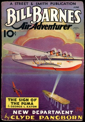Item #30857 BILL BARNES AIR ADVENTURER. BILL BARNES AIR ADVENTURER. June 1935, No. 5 Volume 3