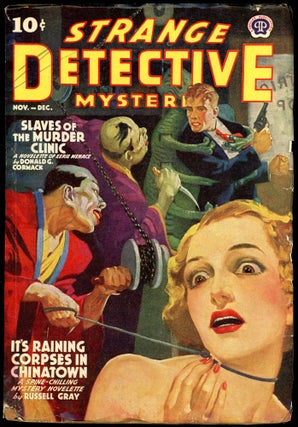 Item #30858 STRANGE DETECTIVE MYSTERIES. STRANGE DETECTIVE MYSTERIES. November-December 1939, No....