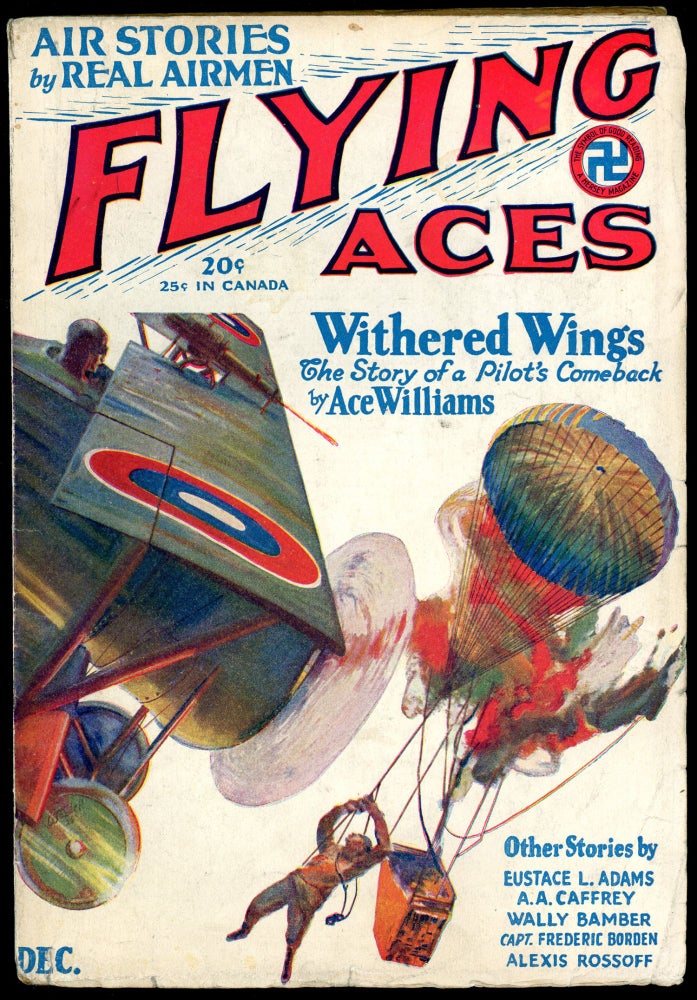 FLYING ACES. FLYING ACES. December 1928., Volume 1.