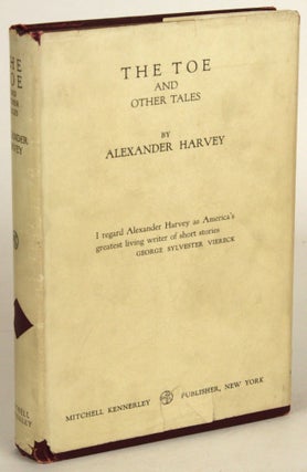 Item #30886 THE TOE AND OTHER TALES. Alexander Harvey