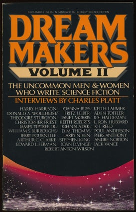 Item #30989 DREAM MAKERS VOLUME II: THE UNCOMMON MEN & WOMEN WHO WRITE SCIENCE FICITON. Charles...