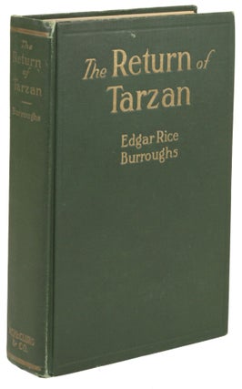 Item #31012 THE RETURN OF TARZAN. Edgar Rice Burroughs