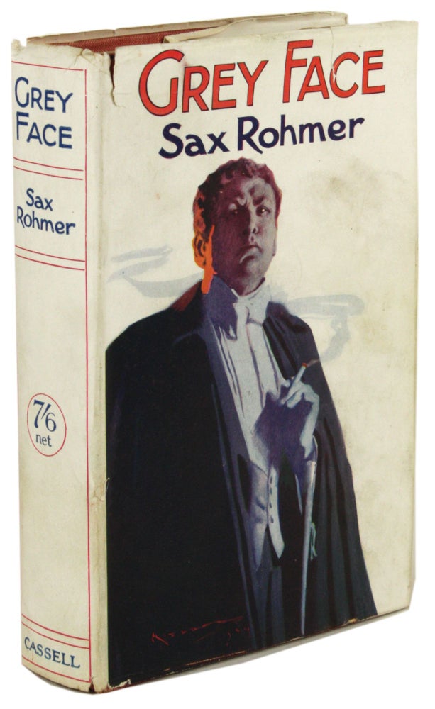 Item #31035 GREY FACE. Sax Rohmer, Arthur S. Ward.