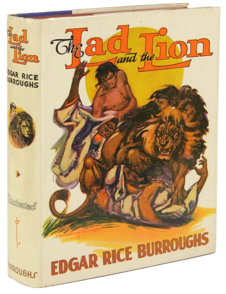 THE LAD AND THE LION. Edgar Rice Burroughs.