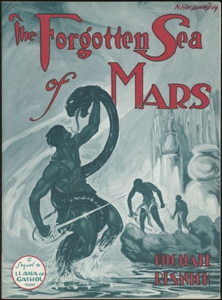 Item #31189 THE FORGOTTEN SEA OF MARS ... [caption title]. Edgar Rice Burroughs, Mike Resnick, as...