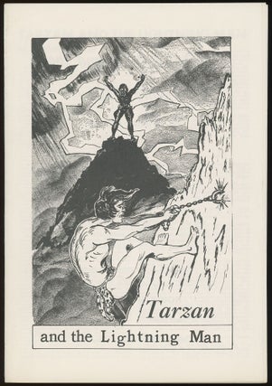 Item #31192 TARZAN AND THE LIGHTNING MAN. Edgar Rice Burroughs, William Gilmour