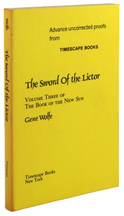 Item #31301 THE SWORD OF THE LICTOR. Gene Wolfe