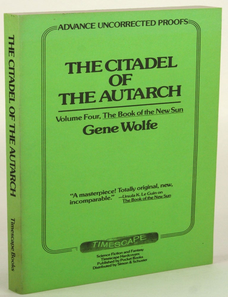 THE CITADEL OF THE AUTARCH. Gene Wolfe.