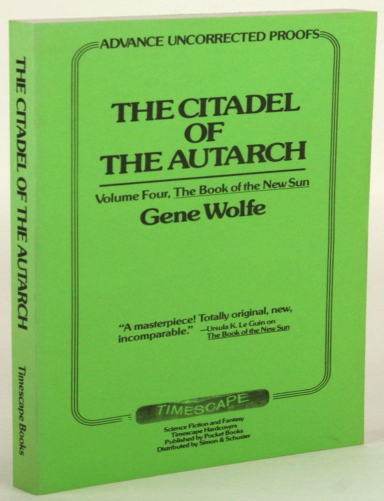 THE CITADEL OF THE AUTARCH. Gene Wolfe.