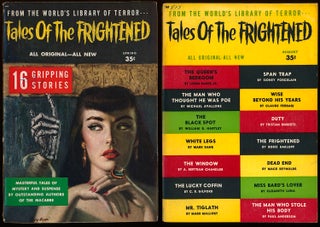Item #31529 TALES OF THE FRIGHTENED. (Two issues, all published). TALES OF THE FRIGHTENED. Spring...