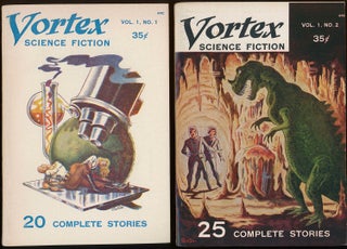 Item #31539 VORTEX SCIENCE FICTION. (Two issues, all published). Summer, Winter, Nos Volume 1