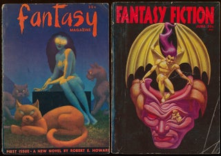 Item #31541 FANTASY MAGAZINE [later] FANTASY FICTION. (Four issues, all published). FANTASY...