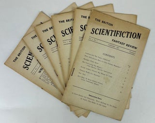 Item #31549 SCIENTIFICTION: THE BRITISH FANTASY REVIEW. SCIENTIFICTION: THE BRITISH FANTASY...