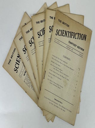 SCIENTIFICTION: THE BRITISH FANTASY REVIEW.