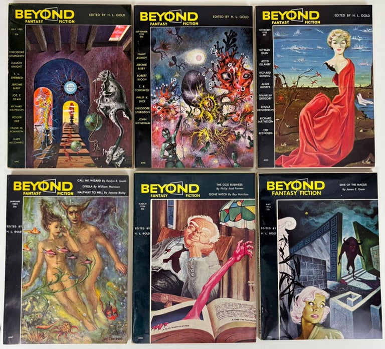 BEYOND FANTASY FICTION. (Ten issues, all published. BEYOND FANTASY FICTION. July 1953 -.