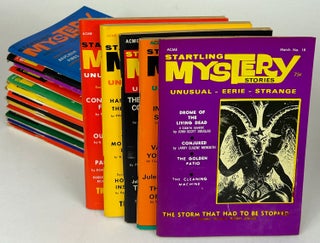 Item #31558 STARTLING MYSTERY STORIES. (Eighteen issues, all published). STARTLING MYSTERY...