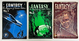 Item #31566 FANTASY: THE MAGAZINE OF SCIENCE FICTION. (Three issues, all published). FANTASY: THE...