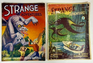 Item #31567 STRANGE ADVENTURES. (Two issues, all published). STRANGE ADVENTURES. . ., Dennis...