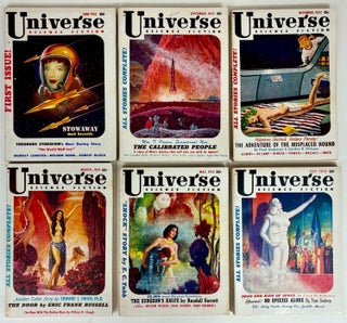 Item #31574 UNIVERSE SCIENCE FICTION. (Ten issues, all published). UNIVERSE SCIENCE FICTION. June...