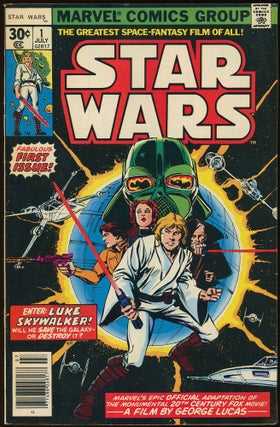 Item #31577 STAR WARS. (Number 1). COMICS, 1977. . Roy Thomas Star Wars. July, Number 1