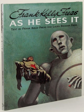 Item #31625 AS HE SEES IT. Frank Kelly Freas, Laura Brodian