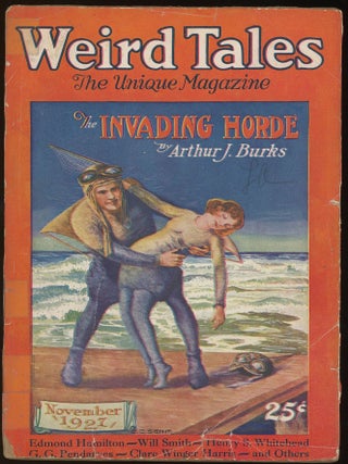 Item #31653 WEIRD TALES. WEIRD TALES. November 1927. . Farnsworth Wright, No. 5 Volume 10