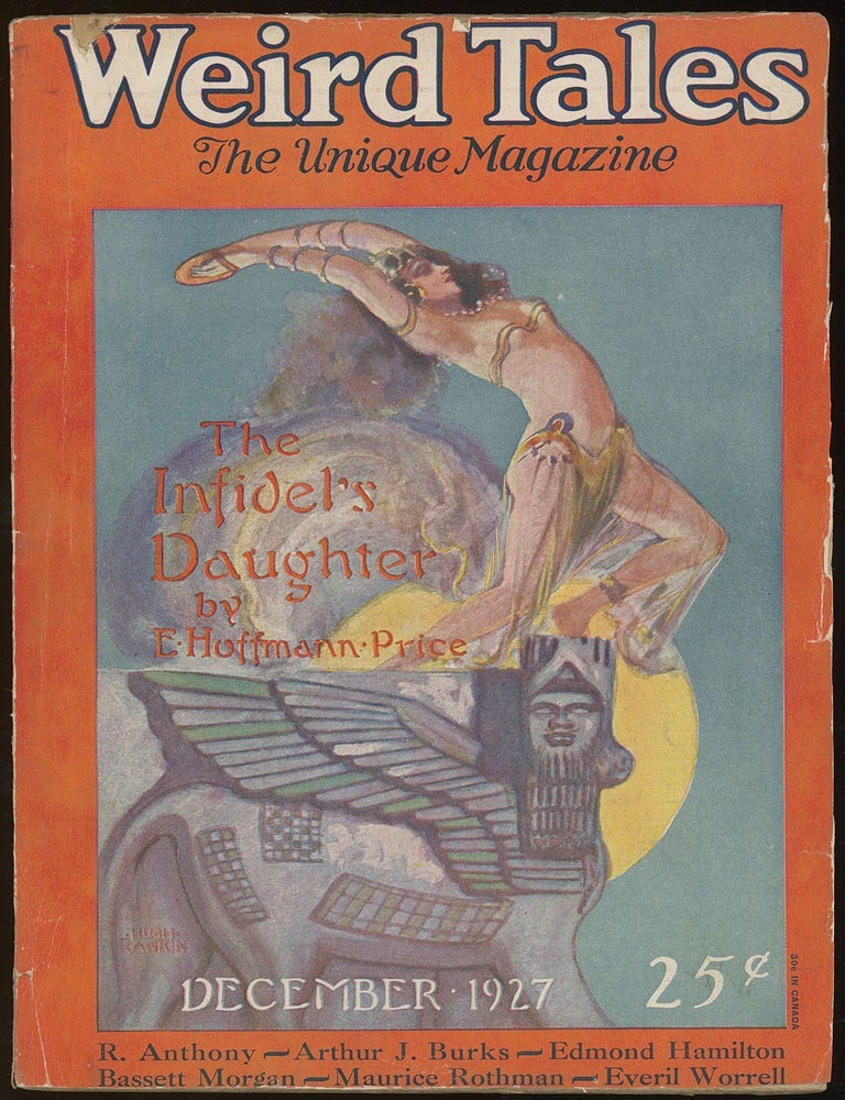 WEIRD TALES. WEIRD TALES. December 1927., Volume 10.