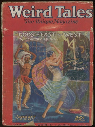 Item #31655 WEIRD TALES. WEIRD TALES. January 1928. . Farnsworth Wright, No. 1 Volume 11