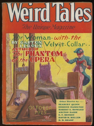 Item #31664 WEIRD TALES. WEIRD TALES. October 1929. . Farnsworth Wright, No. 4 Volume 14