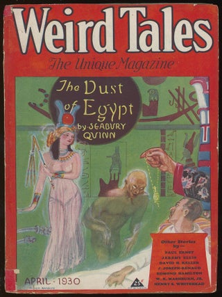 Item #31668 WEIRD TALES. WEIRD TALES. April 1930. . Farnsworth Wright, No. 4 Volume 15