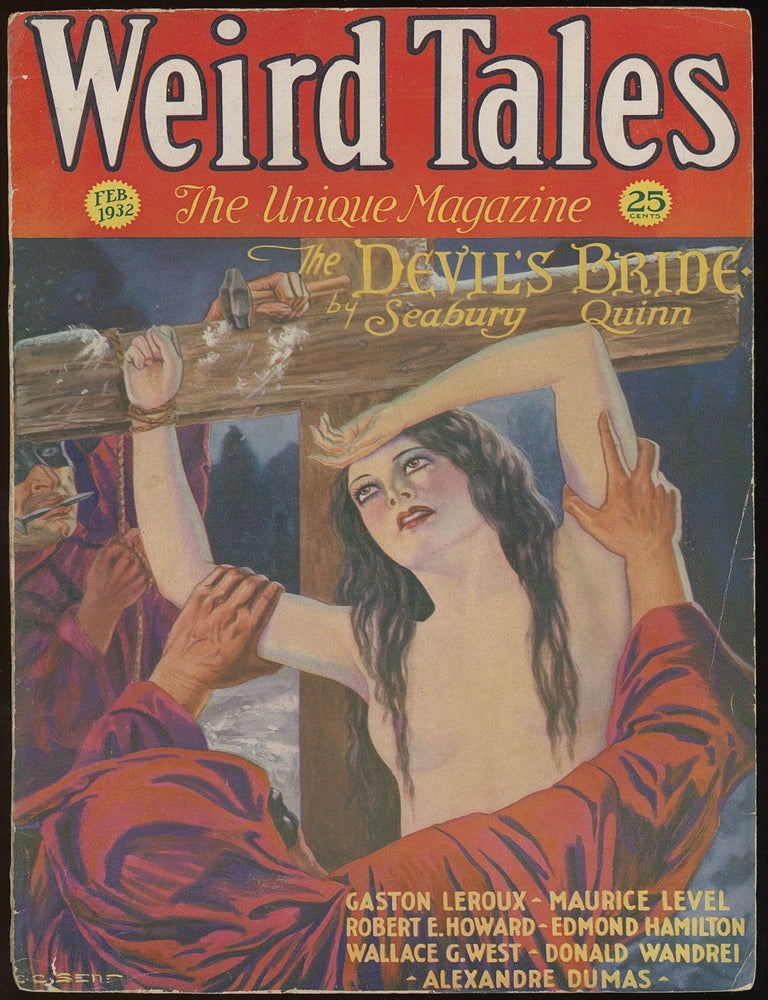 WEIRD TALES. WEIRD TALES. February 1932., Volume 19.
